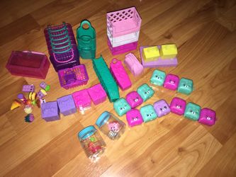 Shopkins with cases