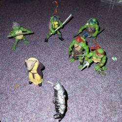 Set Ninja Turtle Small Figures