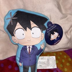 Komi Can't Communicate Plush Doll Tadano Hitohito- New with Tags Pillow