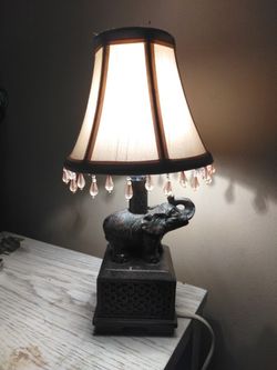 Small Elephant Table Lamp