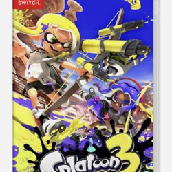 New Nintendo Switch Splatoon 3 Sealed 