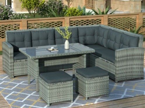 6 Piece Patio Set 