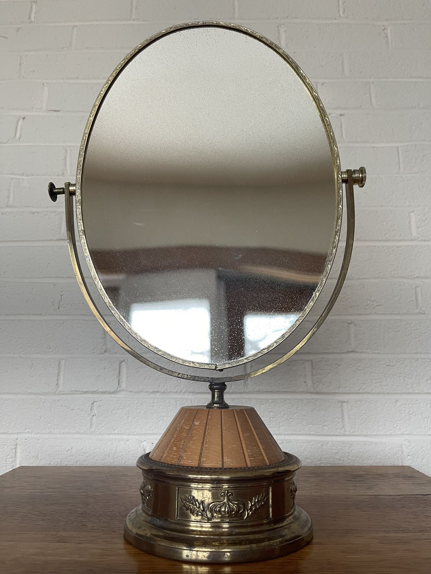 Antique Double-Sided Make-Up Mirror