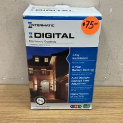 INTERMATIC DT101 DIGITAL ELECTRONIC CONTROL.