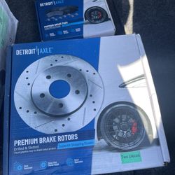 Honda Accord Front  Rotors  2008 2014 All Models 