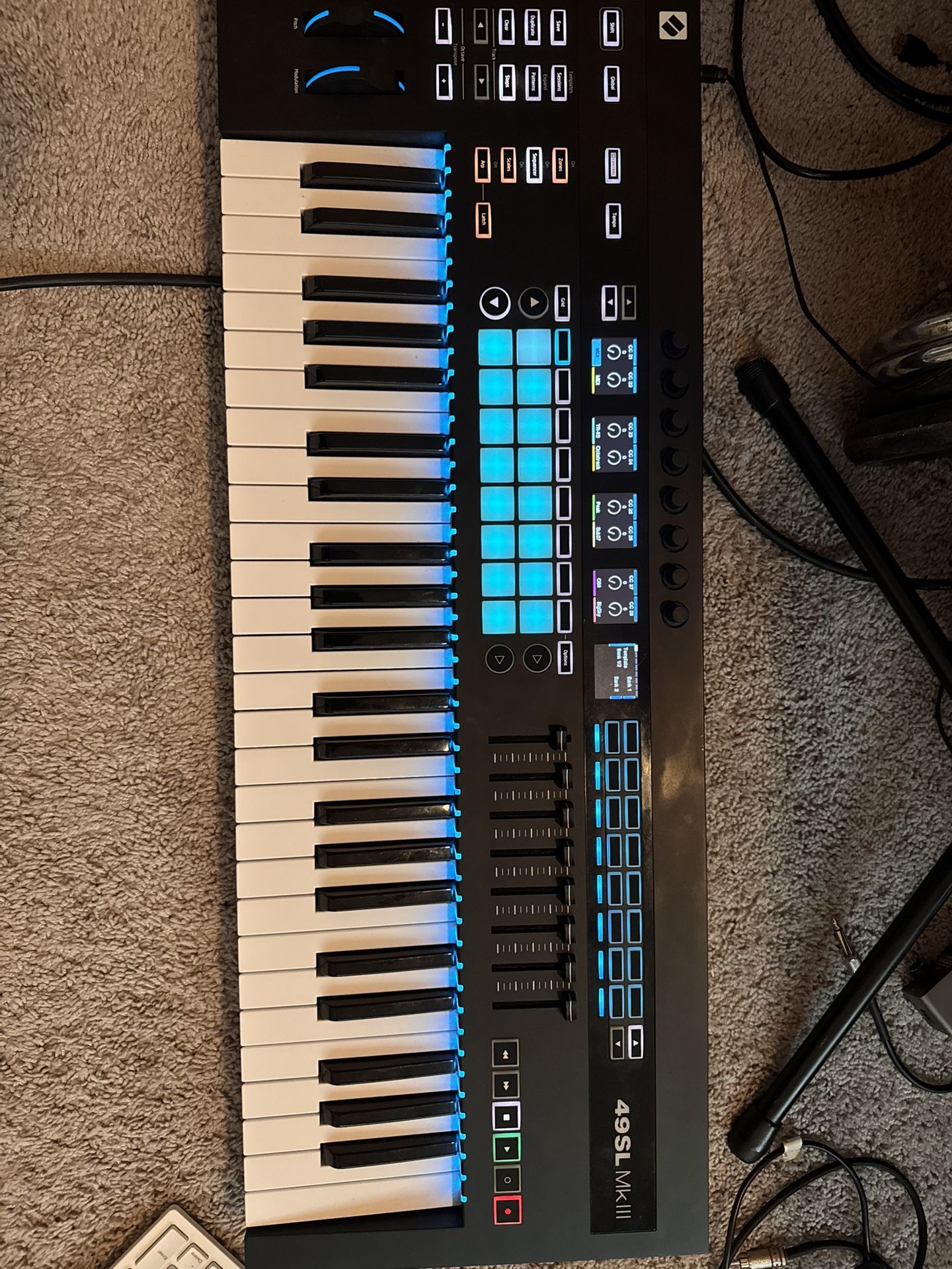 Novation 49 Key SL MK 3 MIDI Controller