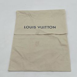 Authentic Louis Vuitton Dust Bag Flap Envelope Style 14” x 11" Large