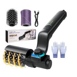Electric Grill Brush Cordless Rechargeable BBQ Cleaner 3 Speed 2 Heads 2600mAh