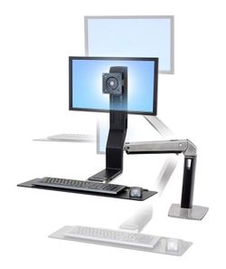 BRAND NEW IN BOX OMNIMOUNT COMPUTER WORK15 SINGLE WORKSTATION