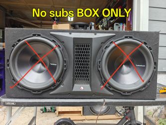 Rockford Fosgate Ported sub box