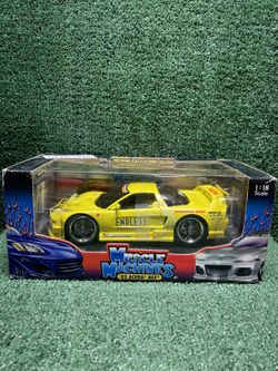 2003 Acura NSX Yellow 1/18 Muscle Machines Muscle Tuners “New” 