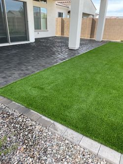 Pavers turf travertine sod