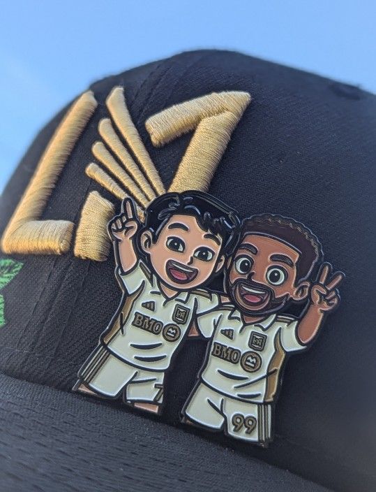 LAFC PIN SON HEUNG-MIN #7 DENIS BOUANGA #99 LOS ANGELES JACKET SHIRT HAT SCARF