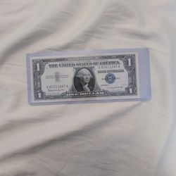 $1 Silver Cert. 1957 Series- ($12)