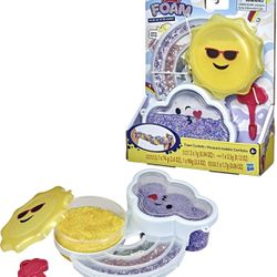 Play-Doh Foam Confetti Mixing Kit, Scented Tactile Toy for Kids