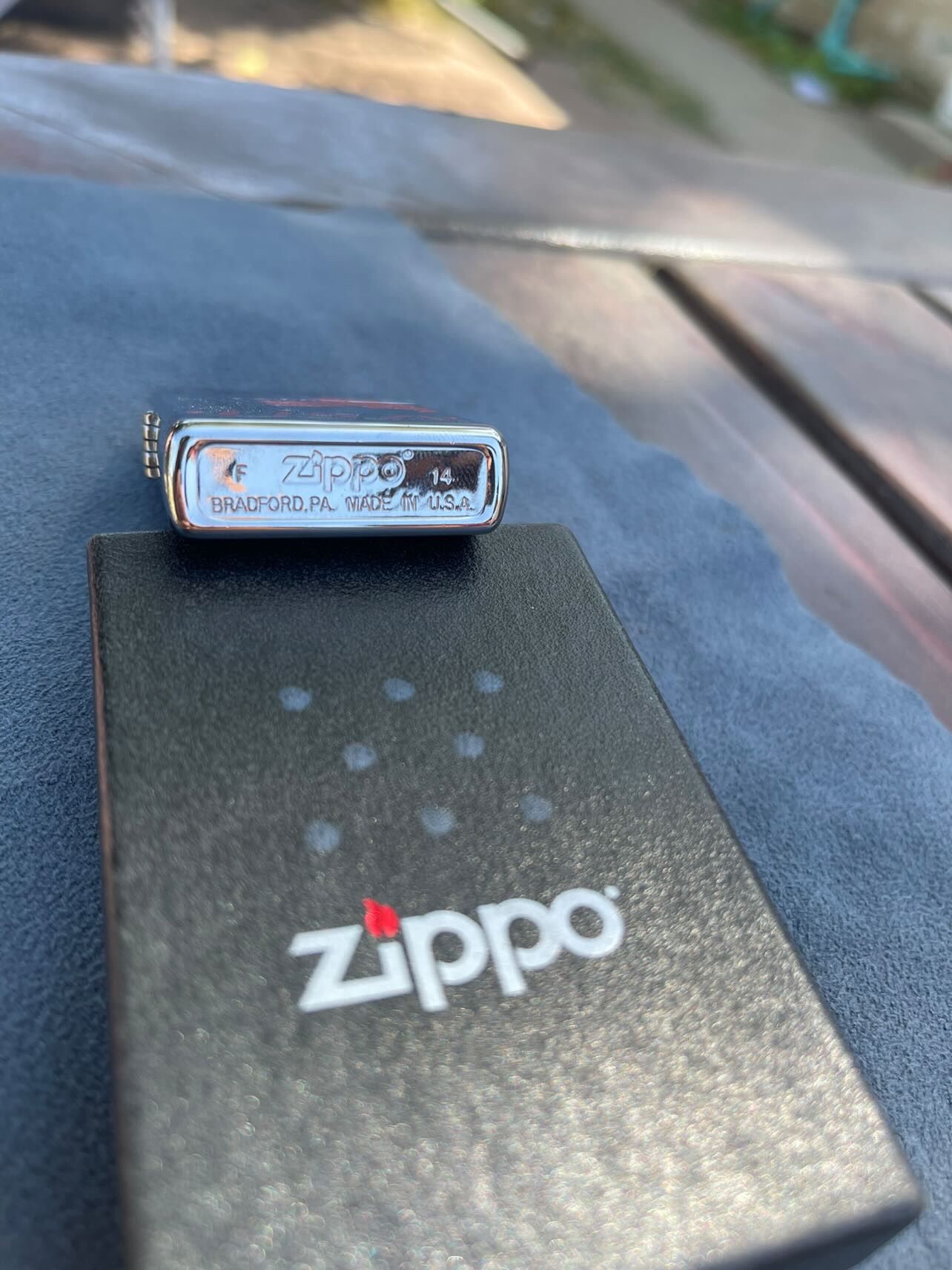 Zippo Lighter USA Flag