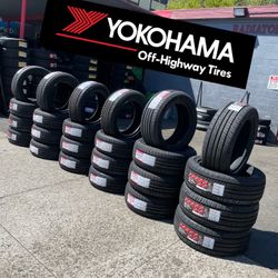 205-55-16 Yokohama Tires 85.000 Mileage Warranty 