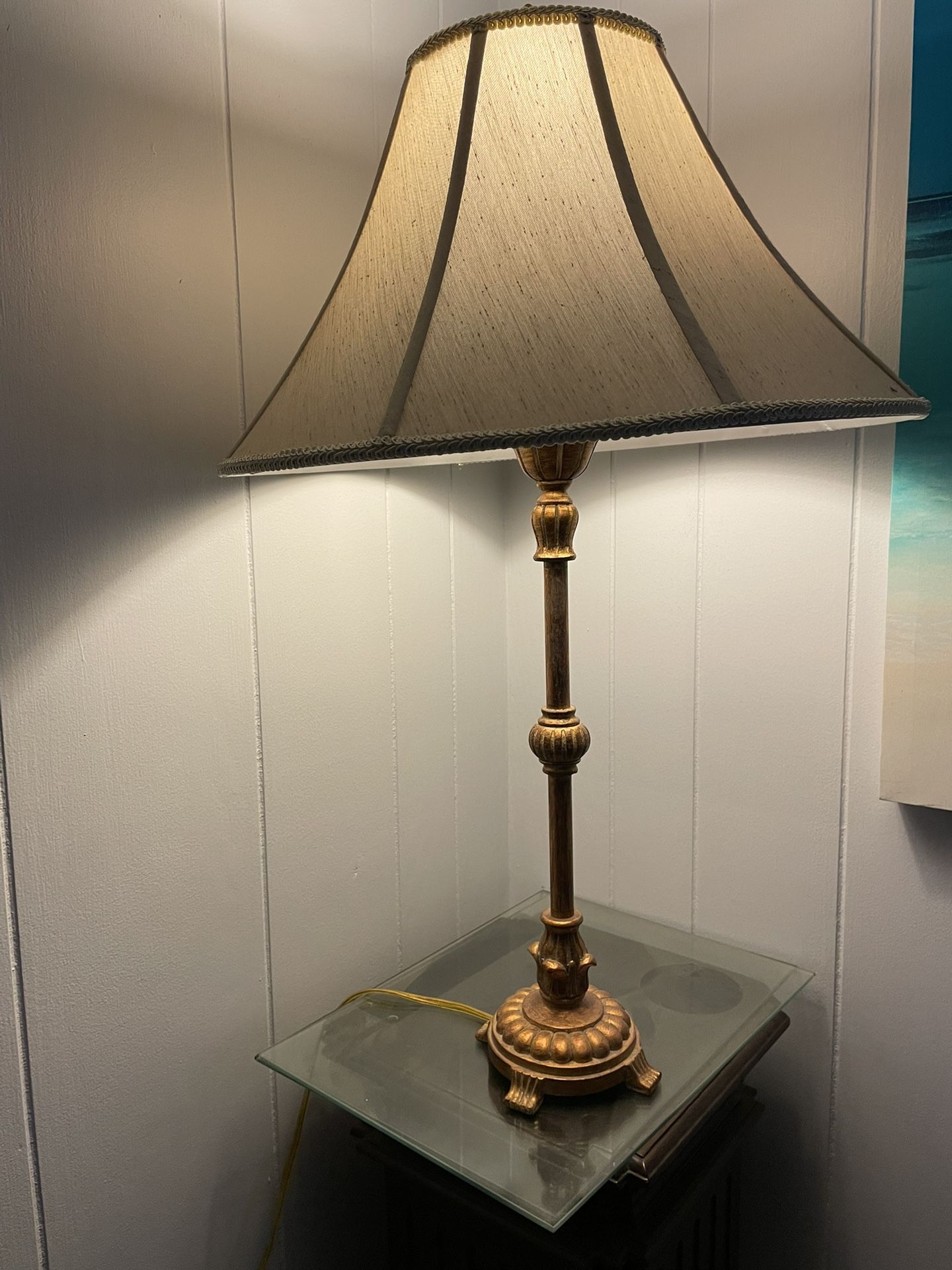 Vintage Lamp Works In Good Condition