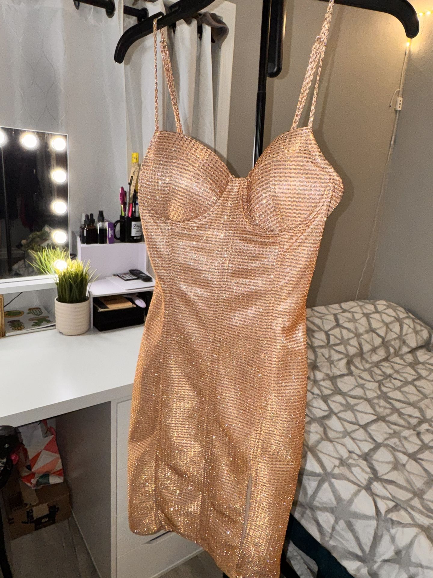 Gold Dress