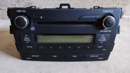 09 - 10 Toyota Corolla Radio Audio Stereo AM/FM CD OEM 86120-02A90