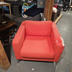 Comfy But Cat Scratched Ikea Chair 