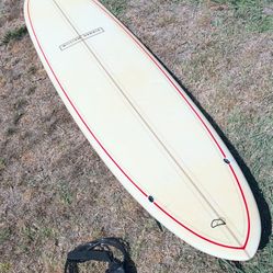 Surfboard 9'1 William Dennis Noserider Longboard 