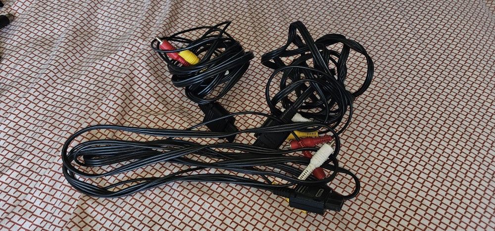 Nintendo Gamecube N64 Super Nes Oem Av Cable