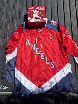 Angels Hockey Jersey & Bobble Head