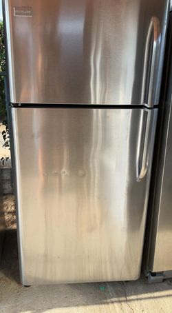Frigidaire Top Mount Stainless Steel Refrigerator
