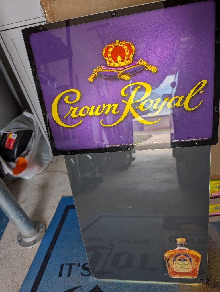 Crown Royal dry erase led