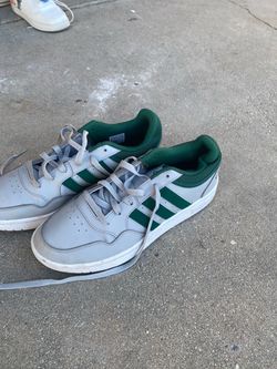 Adidas green logo shoes 9.5