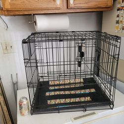 Small Foldable Dog Cat Animal Crate Cage