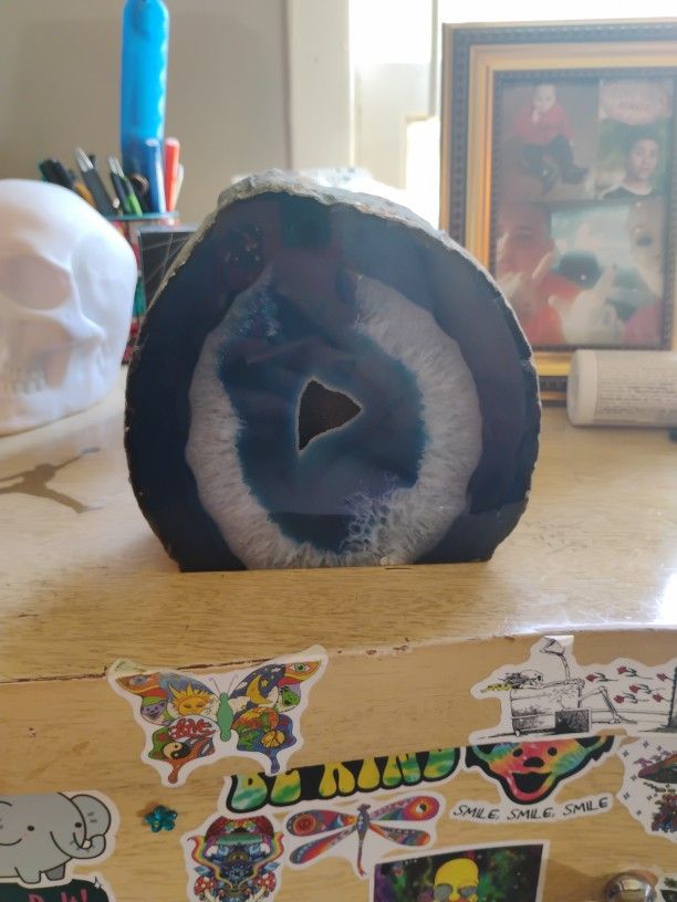 Blue Agate Quartz