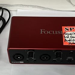 Focusrite Scarlett 2i2 3rd Gen 2-Channel USB Audio Interface 