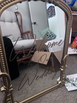 Wedding mirror