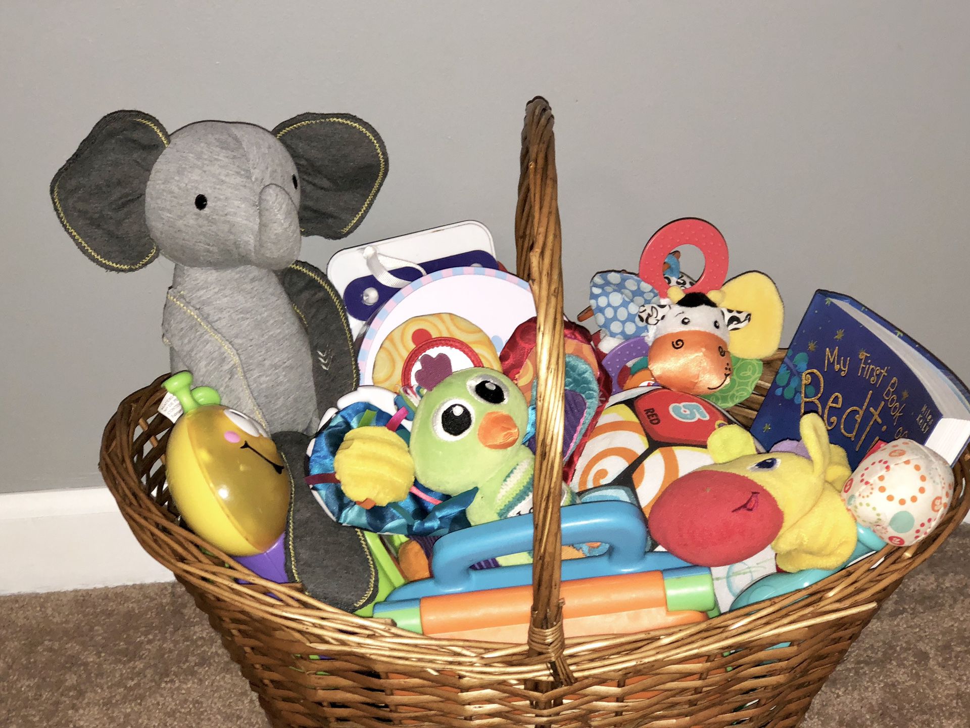 Basket O’ Toys ❤️❤️❤️ so cute!