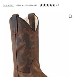 Kids Cowboy boots size 2 