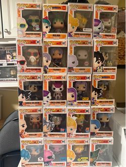 Dragon ball Funko Pop lot
