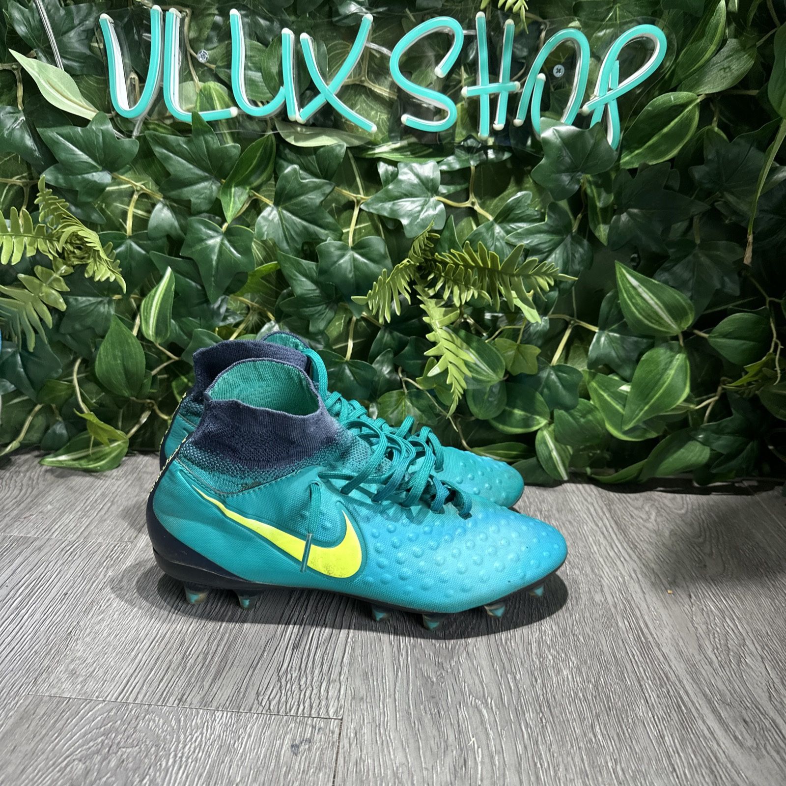 Nike JR Magista Obra II FG Unisex 'Rio Teal' Sz (844410 375)