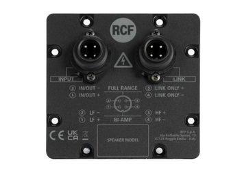 RCF AC-PNL-I/O-AMPHENOL Optional IP67 Panel for Installed Sound Speakers