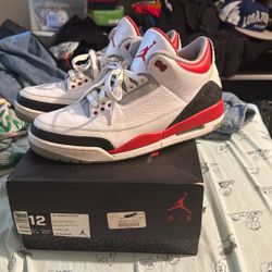 Jordan 3s Fire Res 2013 