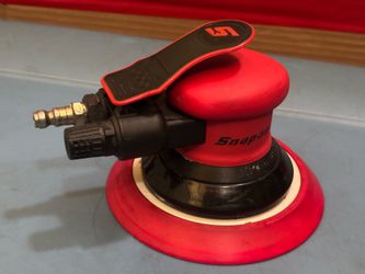Snap-on Tools  6" Orbital Sander with 3/16" Pattern (Red)