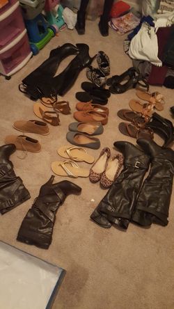 Used ladies shoes,boots,sandals