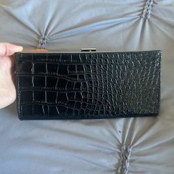 Black Clutch Purse 