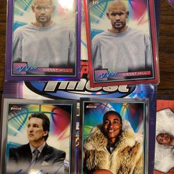 Topps Finest SSP Grant hill 2/5