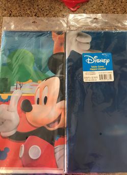 Mickey Mouse Clubhouse plastic tablecloth
