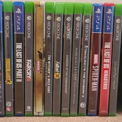 Xbox 1 And PS4 Games