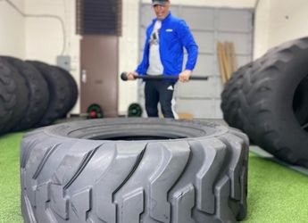 CrossFit Tractor Tires for fitness training!