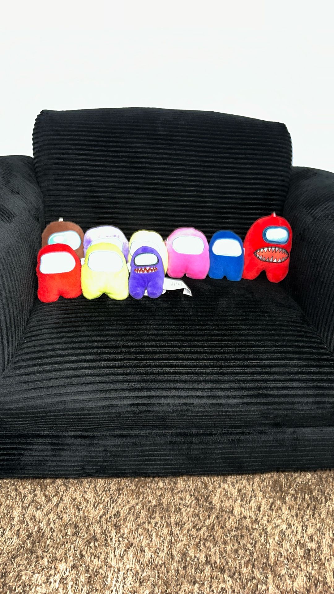 Among Us Total Of 9 Small Plushies