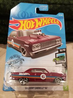2019 hot wheels 64 Chevy chevelle SS